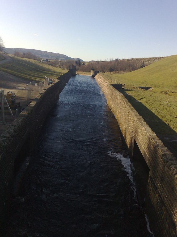 Grimwith Reservoir outflow