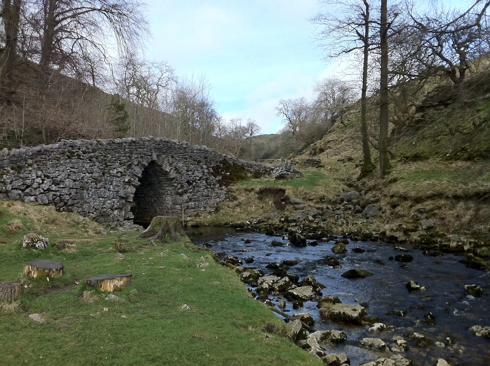 Bridge at Ingleborough Cave