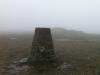 Ingleborough plateau in the cloud
